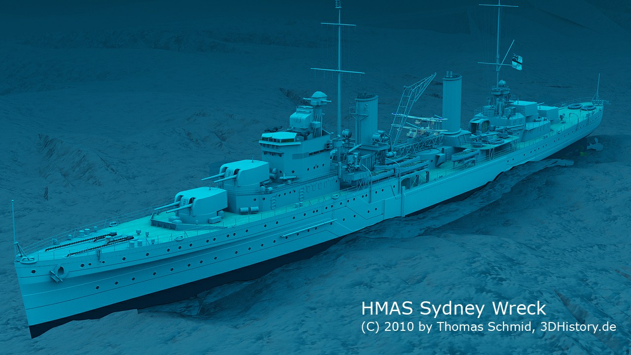 Hmas Sydney 3dhistory De