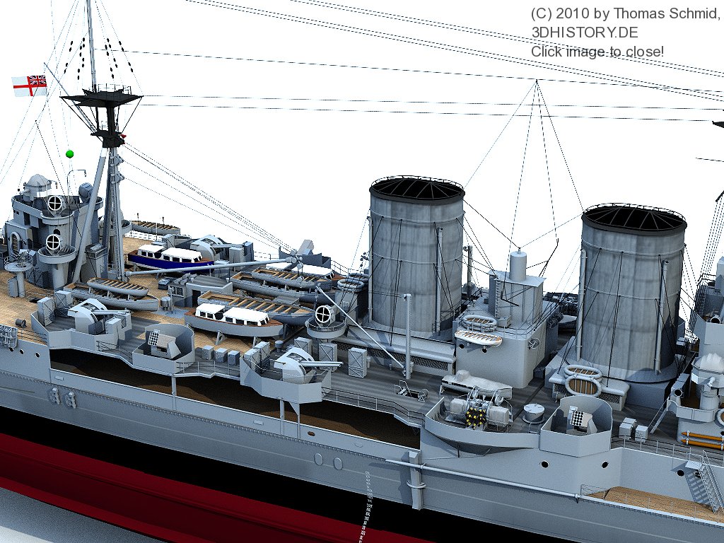 HMS Hood | 3DHISTORY.DE